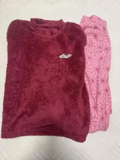 フリースパジャマ 140cm 女の子　鬼滅の刃　禰豆子