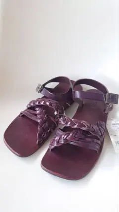 【本革】新品　アーバンリサーチ　フラットサンダル