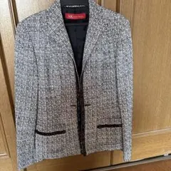 AK Anne Klein ジャケット ブラック・ホワイト