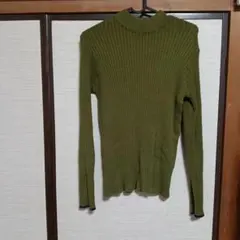 DISCO オリーブグリーン ニット 長袖