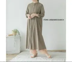 ITEMS URBANRESEARCH ロングシャツワンピース