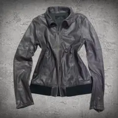 ラムレザーウエストレザージャケット ifsixwasnine LGB KMRiiのサムネイル