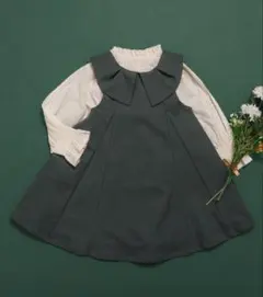 BREEZE フォーマル　グレンチェックワンピース