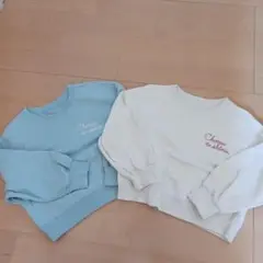 GUスウェット二枚セット