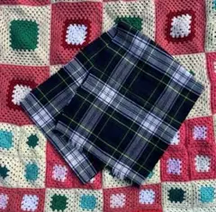 60s ヴィンテージ チェック柄 マフラー ユーロ古着 ストール vintage