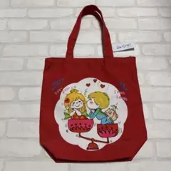水森亜土♡カラートートバッグ(RD)
