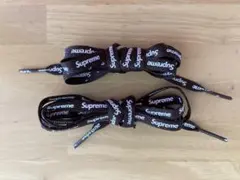Supreme シューレース 靴紐 ブラウン 140cm