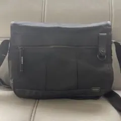 吉田PORTER HEAT A4ファイル収納大型ショルダーバッグ