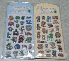 イタリアンブレインロット　ぷっくりジュエルシール　蓄光　2枚セット