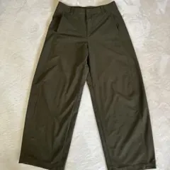 UNIQLO ジャージーバレル　レッグパンツ　オリーブ　XL