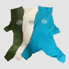 マンダリンブラザーズ 犬 服 犬服 冬 タイトスーツ インナー 3枚セットS