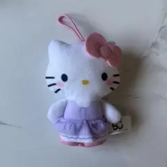 ハローキティ ぬいぐるみ ストラップ付き マクドナルド 50周年 ハッピーセット