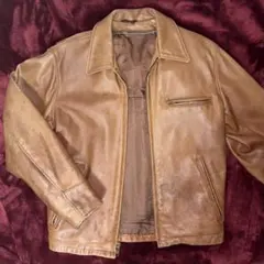 【Schott】 レザージャケット ブラウン 38 Made in USA