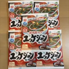 リケン ワカメスープ 焼肉屋さんのユッケジャンスープ 5袋のサムネイル
