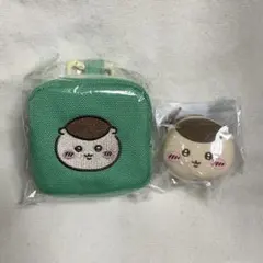 ちいかわ スクエアミニポーチ おかおミニシリコンポーチ くりまんじゅうセット