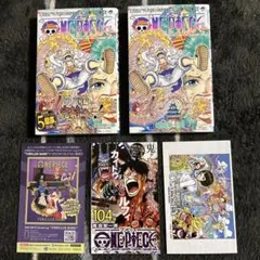 初版】【帯付き】【チラシ完備】ONE PIECE 103巻 104巻 セット - メルカリ