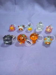 リラックマ　サンエックス　めじるしアクセサリー9種セット