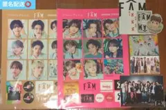 timelesz FAM 先着特典A,B ステッカーシート 静岡限定ステッカー