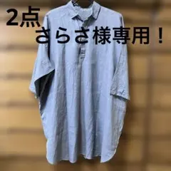 URBAN RESEARCH DOORS リネン プルオーバーシャツ Mのサムネイル