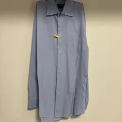 【美品】スーツセレクト　ブラックライン　長袖ワイシャツ