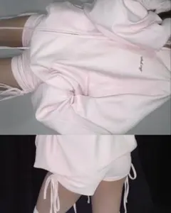 andwang kirakira suger fit zip up pink - メルカリ