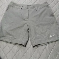 Nike ゴルフ レディースパンツ グレー ドット柄