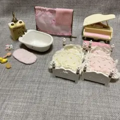 キティ　リトルベリーコレクション　お風呂セット他