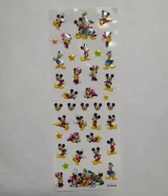 平成レトロ　ディズニー　ミッキー＆フレンズシール　　d18