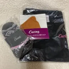 カーブス Tシャツ ワークアウト用マスク　ソックス　セット　Curvesのサムネイル