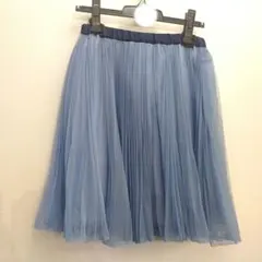 新品タグ付 JILLSTUART プリーツスカート ブルー サイズ2のサムネイル