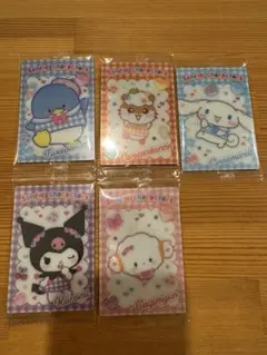 サンリオキャラクターズウエハース12 5点セット