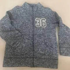 グレー系ジップアップジャケット 36