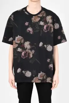 LAD MUSICIAN 23SS 花柄 BIG Tシャツ ブラック 17SS