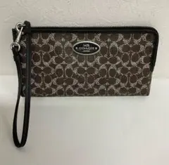 COACH ブラウン ポーチ