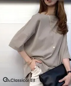 Classical Elf クラシカルエルフ　半袖 Tシャツ ボートネックのサムネイル