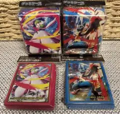 ポケモンカードゲーム　デッキケース＆デッキシールド　メガルカリオ/メガサーナイト