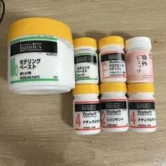 リキテックス(Liquitex) アクリル絵具　ペースト　ジェッソ　まとめ売りのサムネイル
