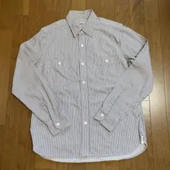 EDWIN ヒッコリー ストライプ シャツ ジャケット