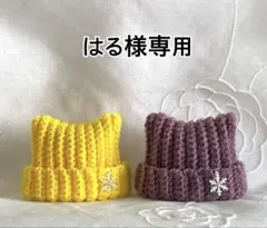 [ はる様専用 ] すのチルぬい用　ネコ耳帽子