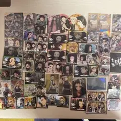 鬼滅の刃 ウエハース まとめ売り シール カード 70枚枚