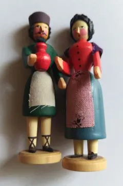 ドイツ　WERNER 木製人形