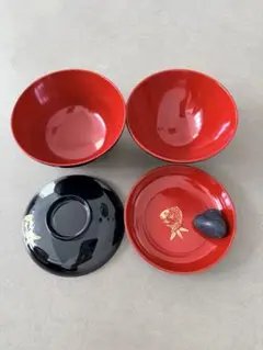 お食い初め　漆塗り食器セット 男の子