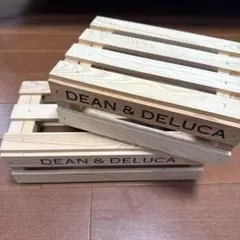DEAN & DELUCA ウッドクレートボックス 2点セット