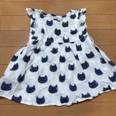 any FAM 猫柄 ワンピース 90cmのサムネイル