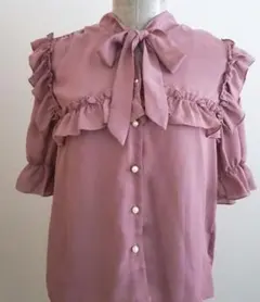 ボウタイブラウス シャツ