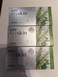 【新品未使用】on: myskin オーマイスキン ハーブピーリング 3セット