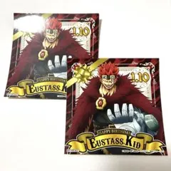 ユースタス・キッド バースデーステッカー onepiece ワンピース