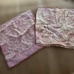 新品未使用　✳️最終お値下げ✳️内野ハンカチタオル2枚ディズニーラプンツェル 等