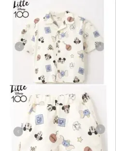 しまむら　リトシー　LITTC ディズニー　100周年　セットアップ90㎝