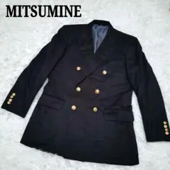 MITSUMINE ミツミネ テーラードジャケット 紺ブレ 金ボタン ダブル